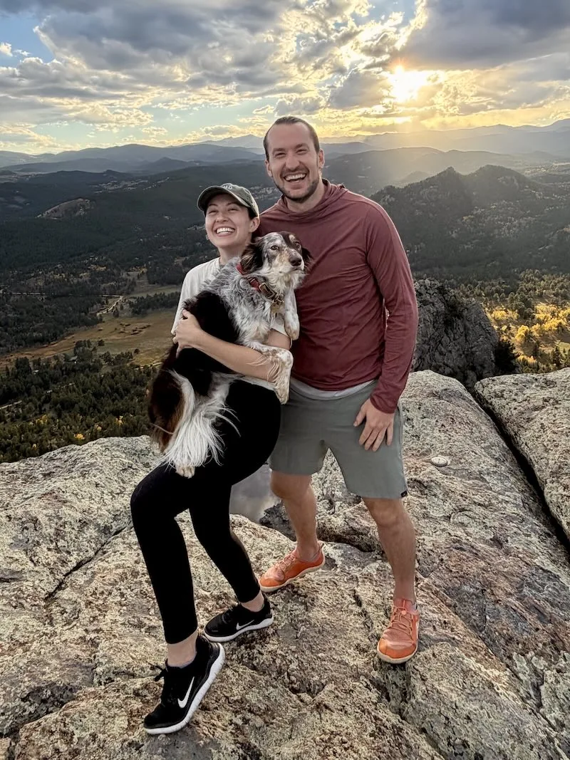 Paul with Nat and Riley